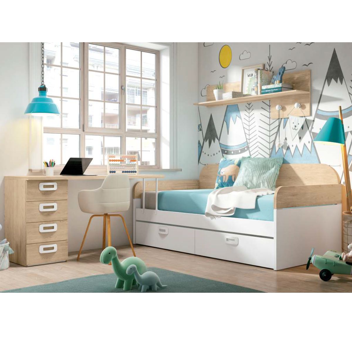 Habitacion juvenil completa JOVEN 1017