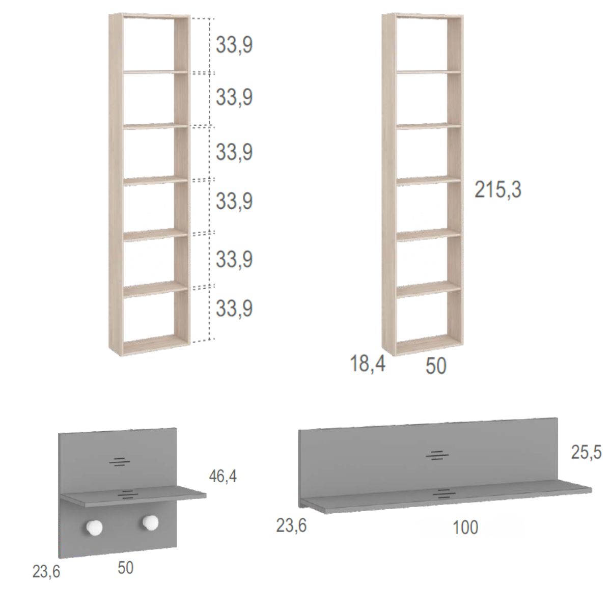 Habitacion juvenil completa JOVEN 1019