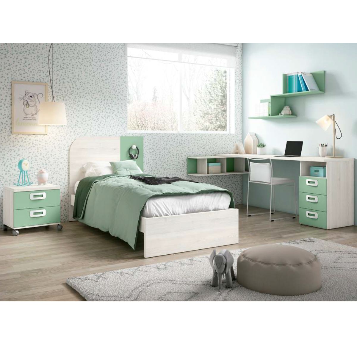 Habitacion juvenil completa JOVEN 1020