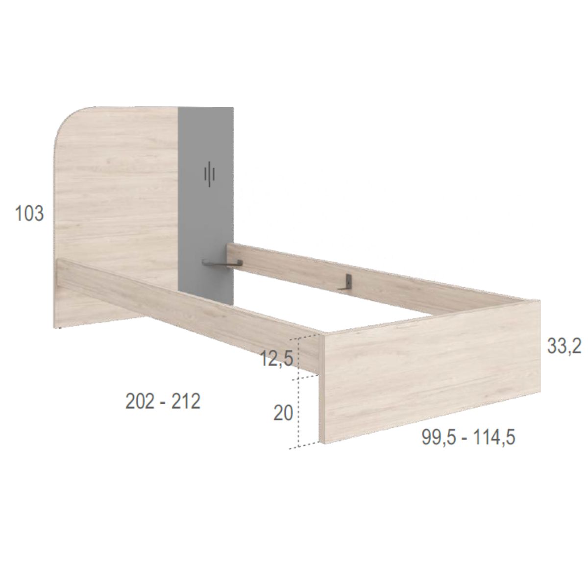 Habitacion juvenil completa JOVEN 1020
