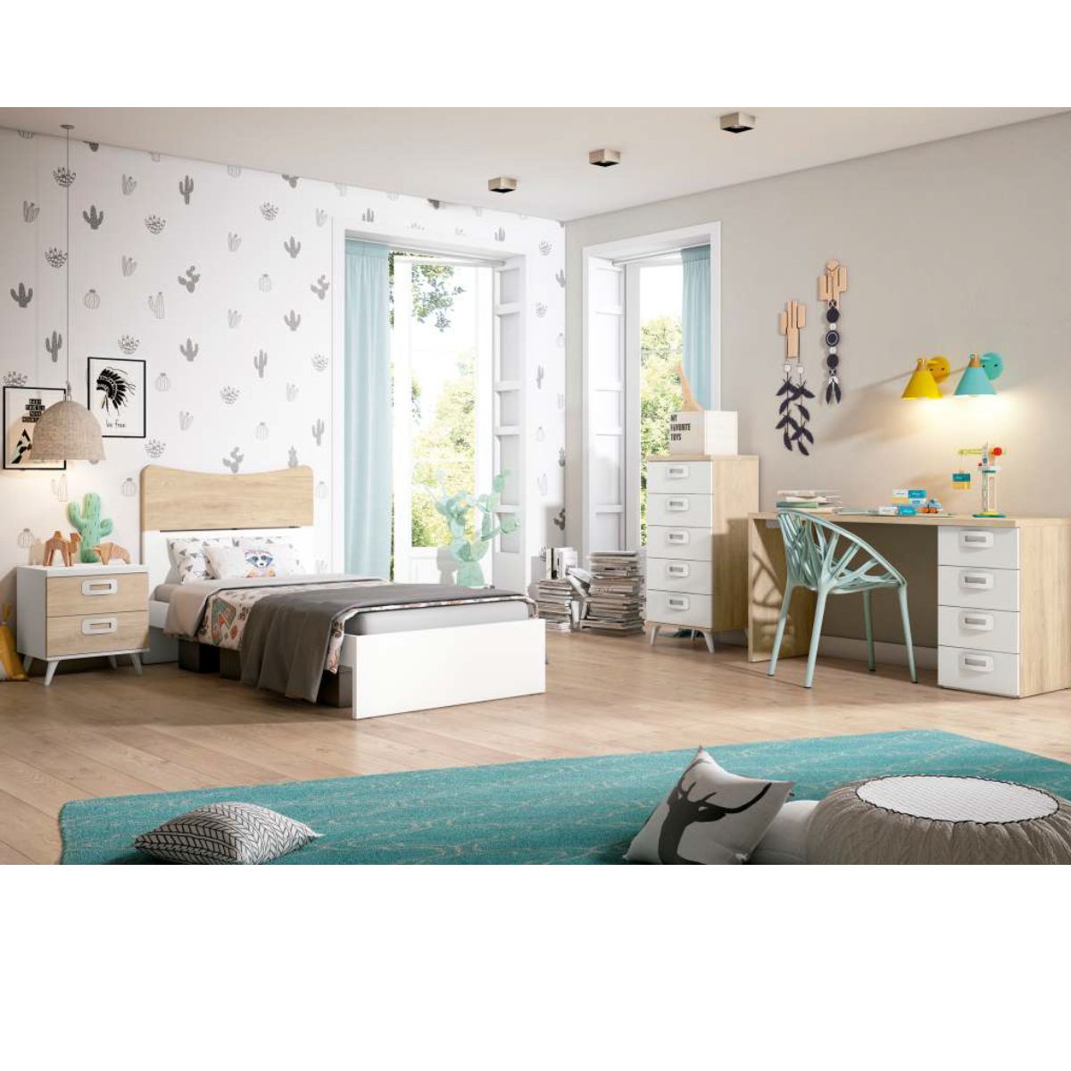 Habitacion juvenil completa JOVEN 1021