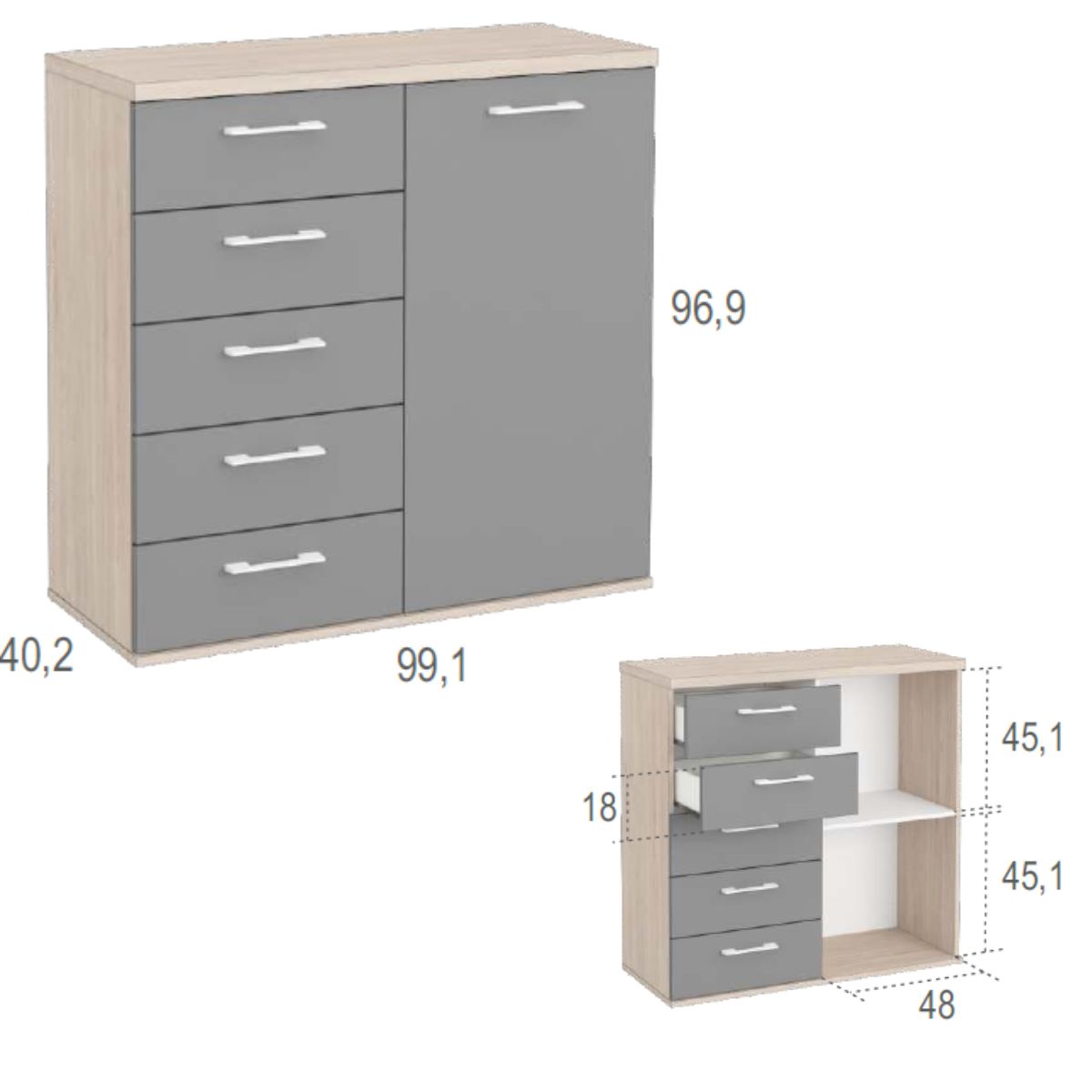 Habitacion juvenil completa JOVEN 1022