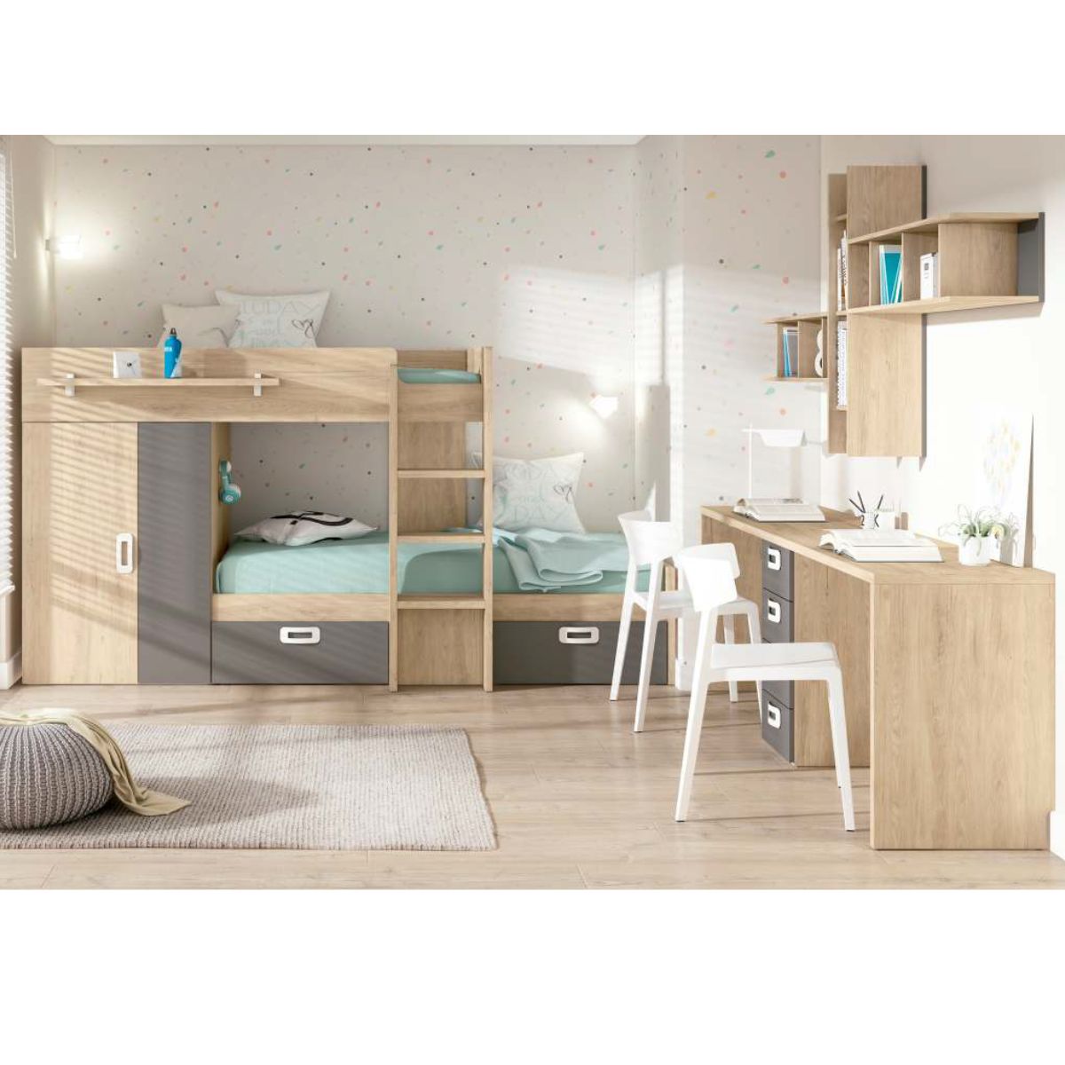 Habitacion juvenil completa JOVEN 1026