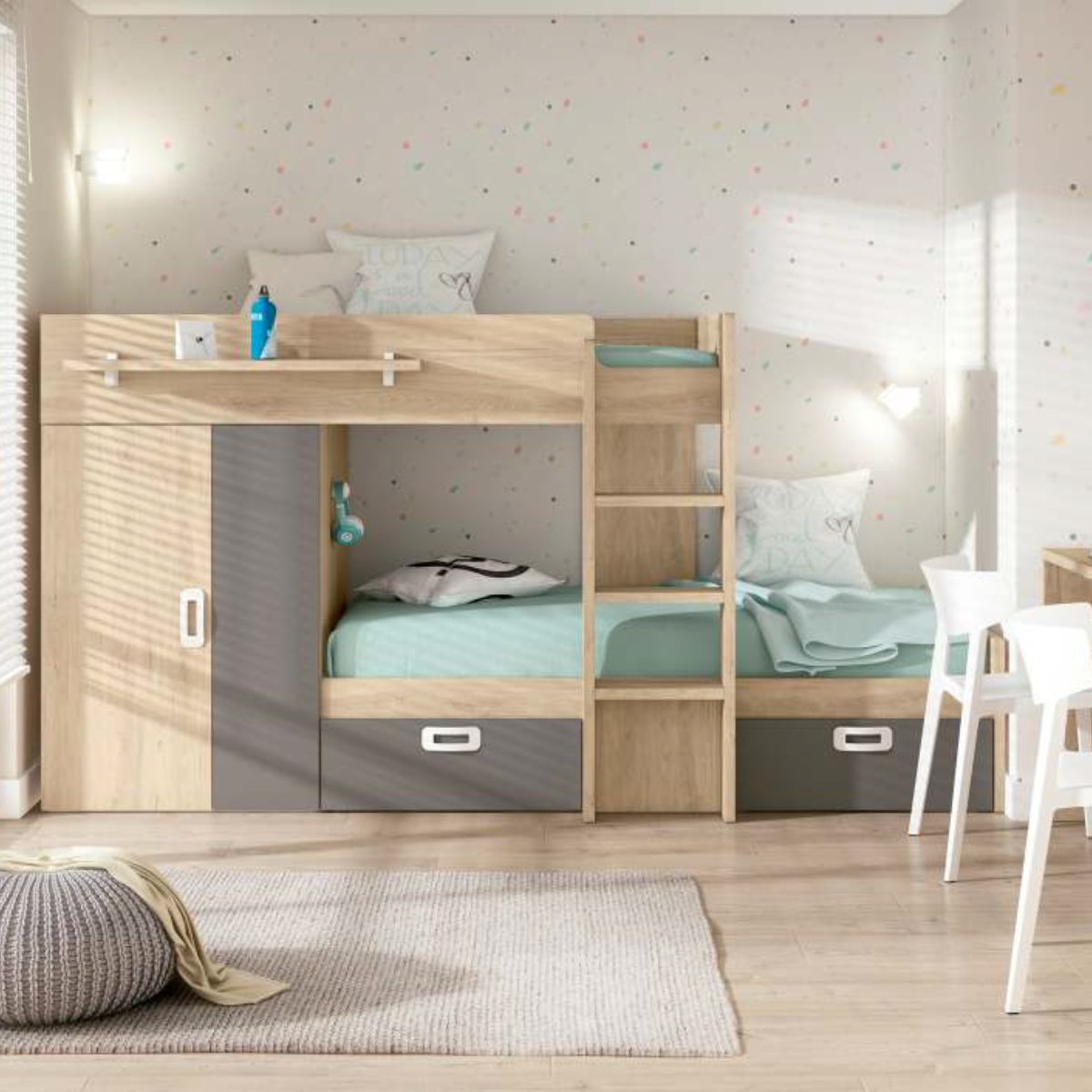 Habitacion juvenil completa JOVEN 1026