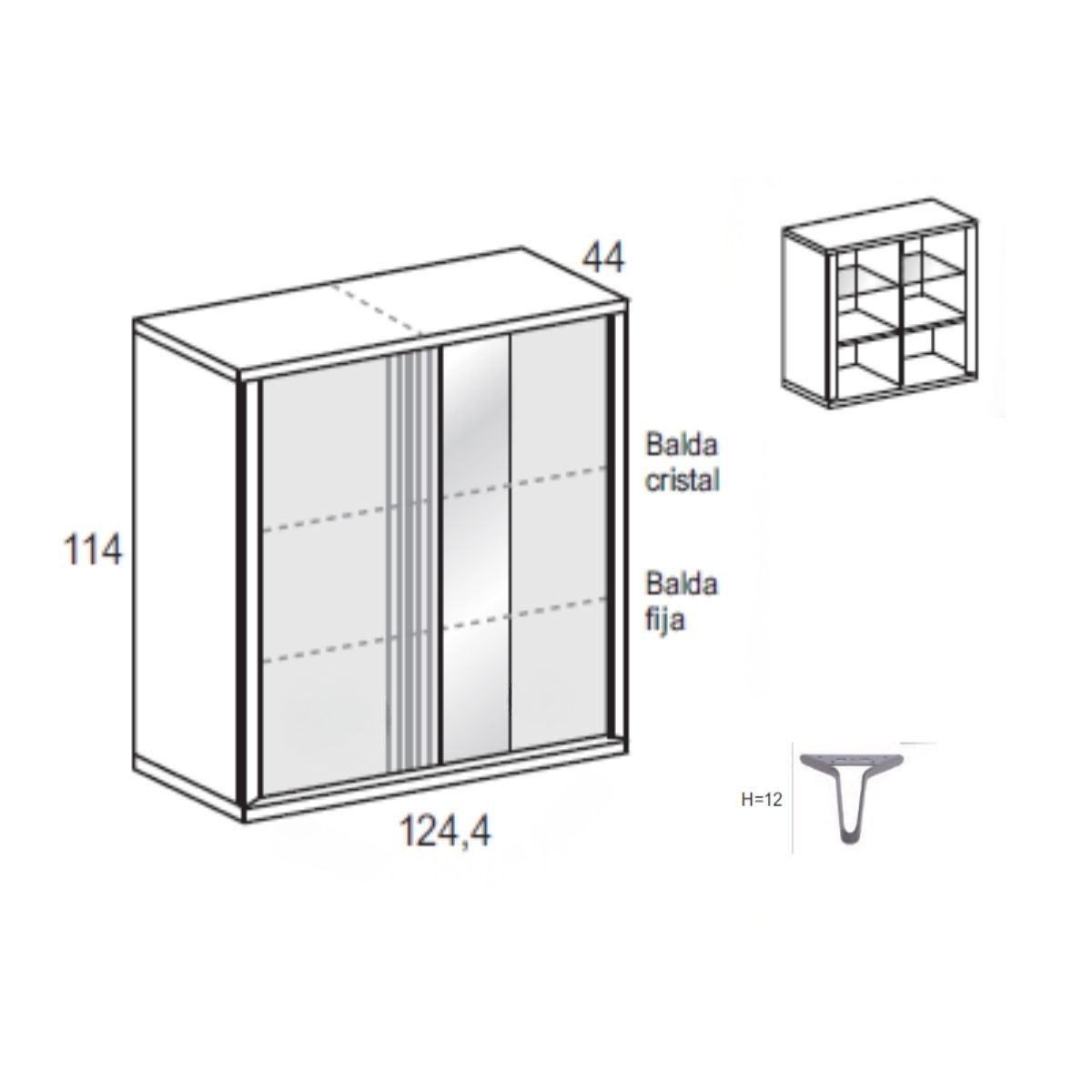 Vajillero 43012 ELDUR