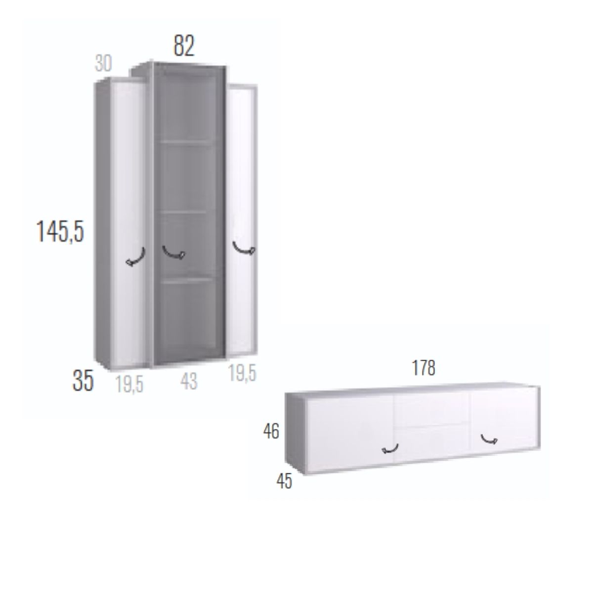 Composición salón KABOL 25