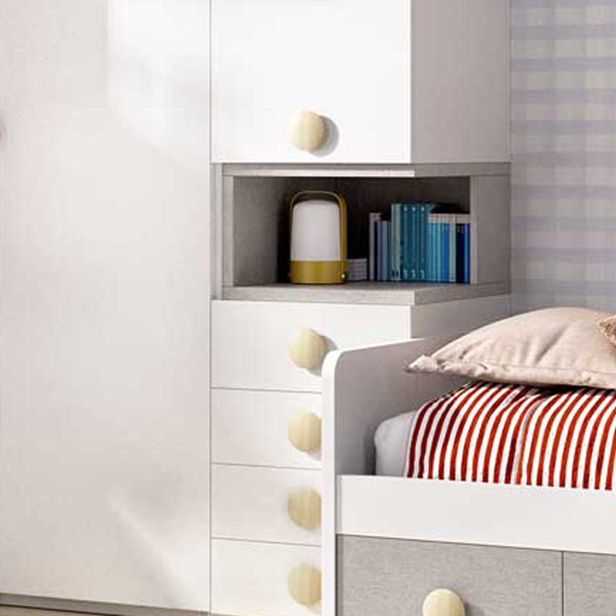 Conjunto armario rincón SYDOR 207