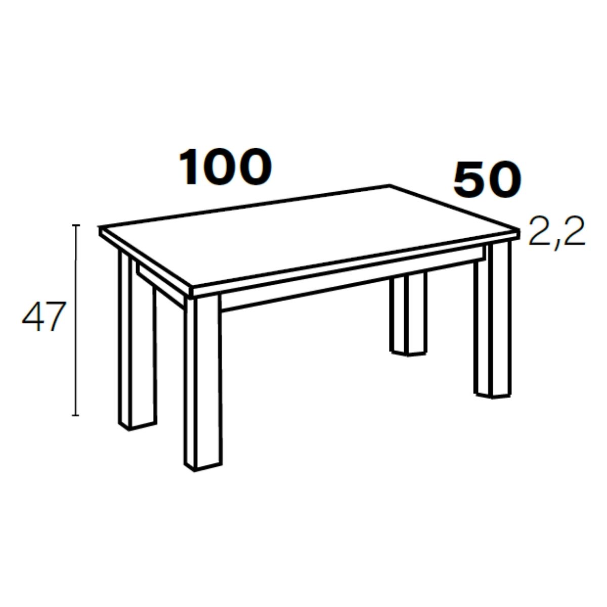 Mesa de centro elevable M904
