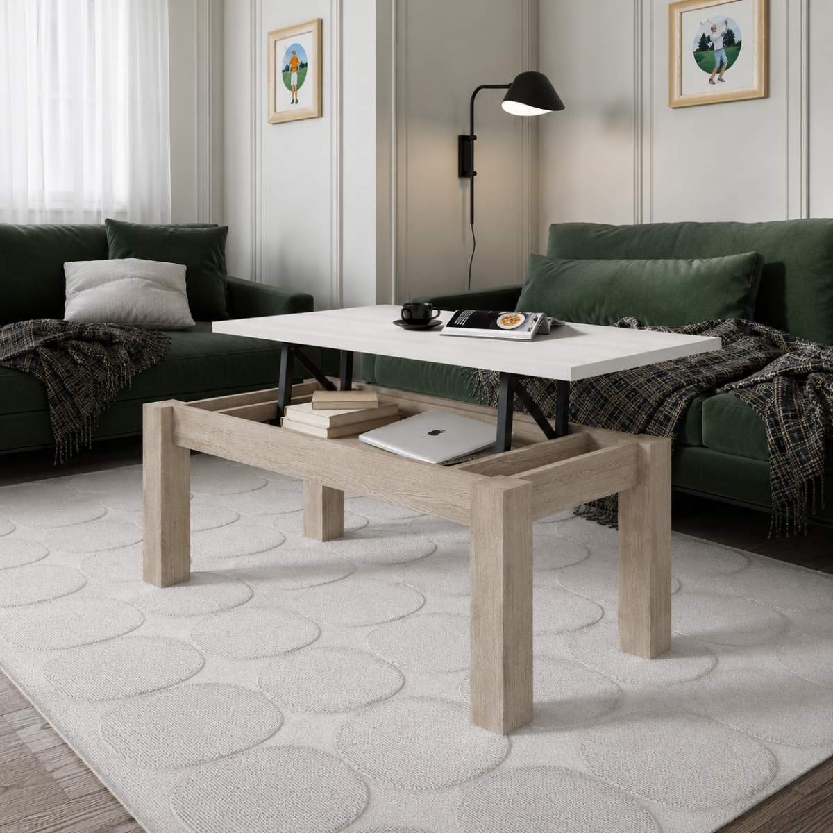 Mesa de centro elevable M904