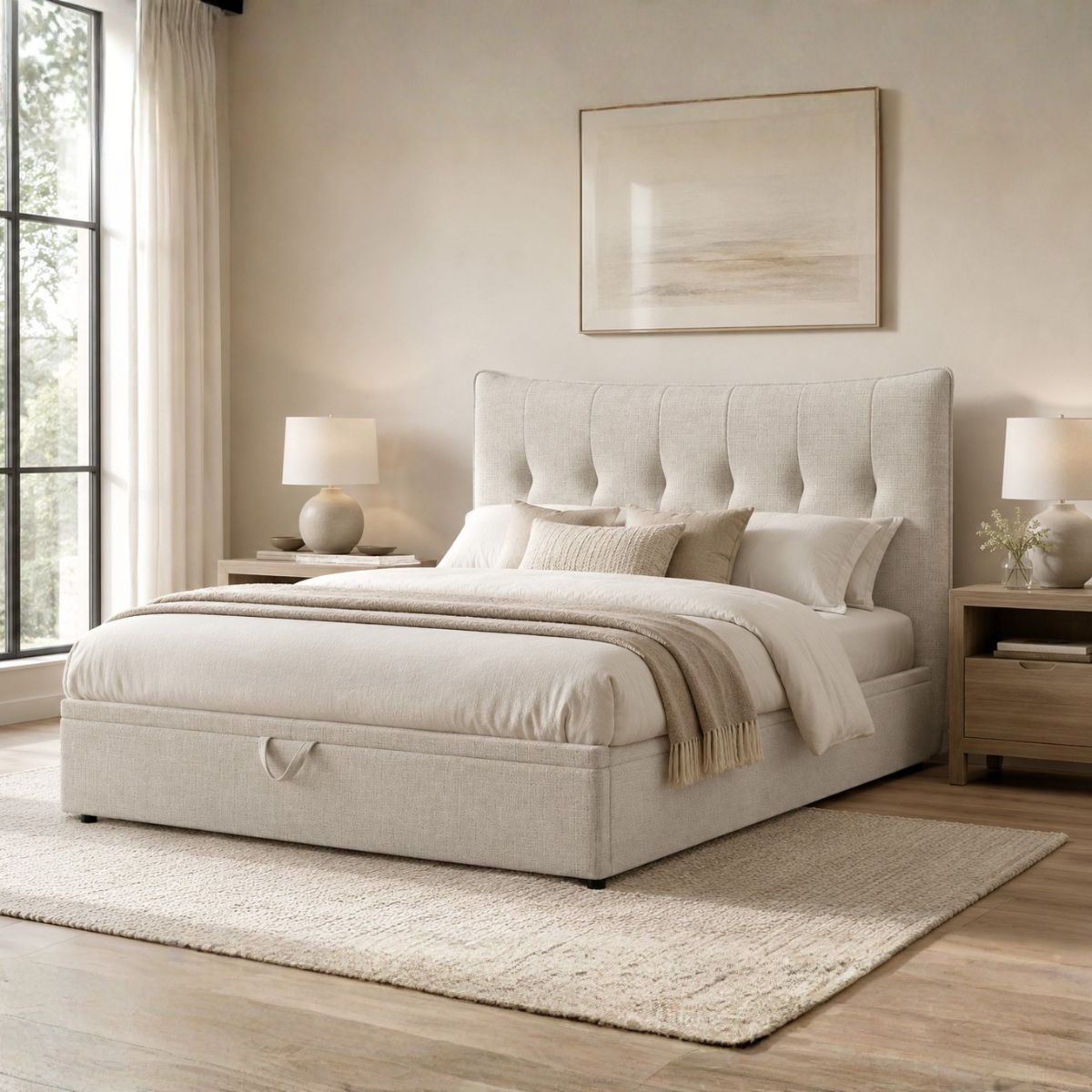 Cama tapizada NASIRA