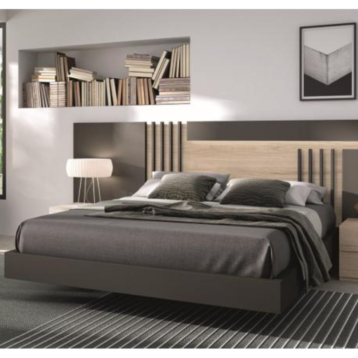 Cabecero y mesitas de noche VALORE 09