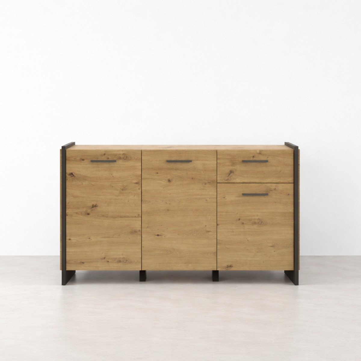 Aparador 3 puertas y 1 cajón NECLUD