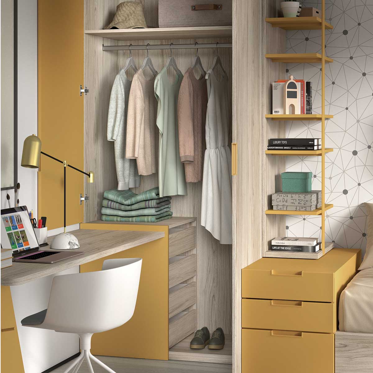 Armario 2 puertas DUSER 155