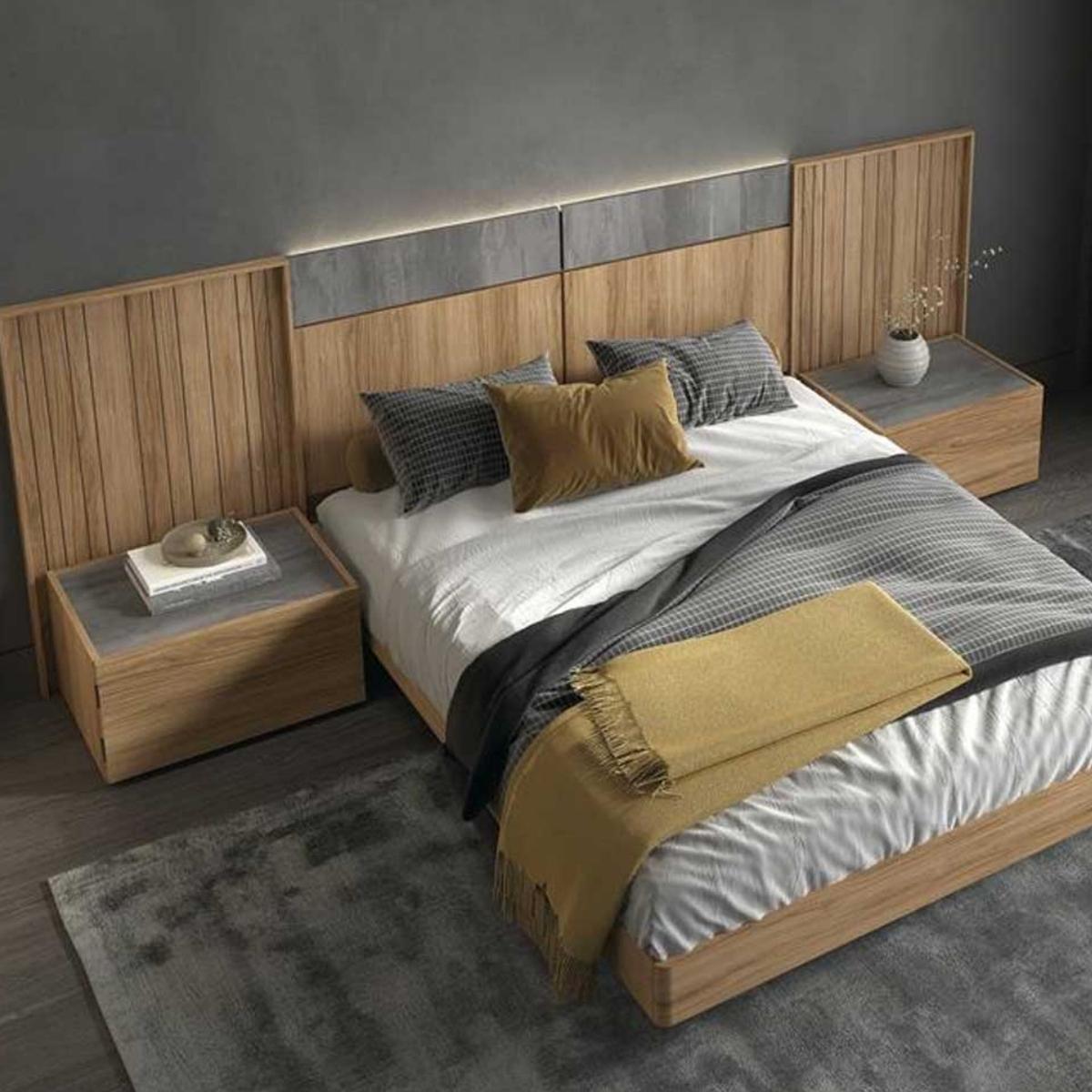 Cabecero y 2 mesitas VALORE 85