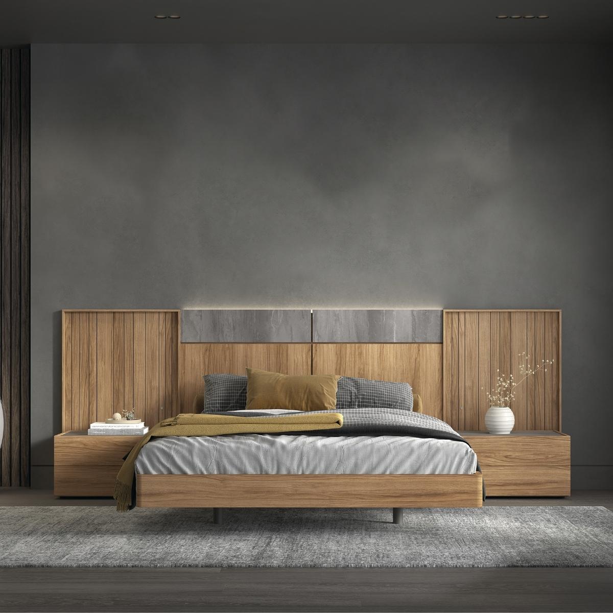 Cabecero y 2 mesitas VALORE 85