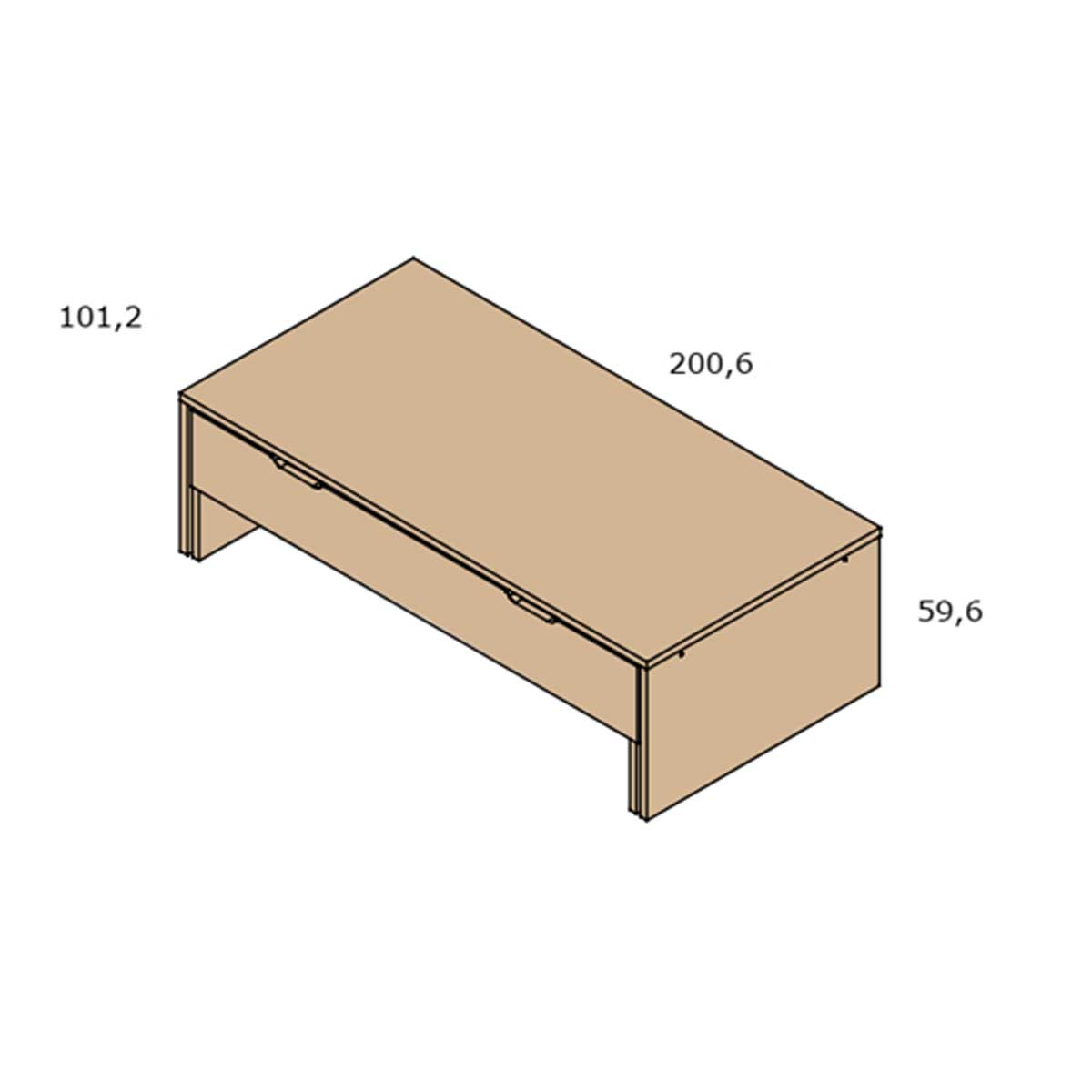 Cama compacta FUNNY 980