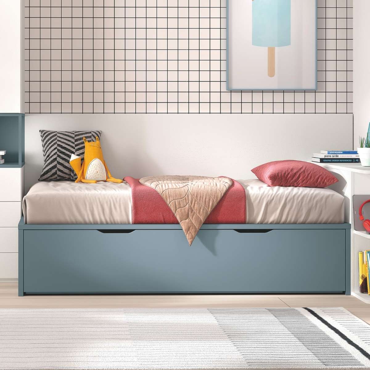 Cama con arrastre ALBA 56