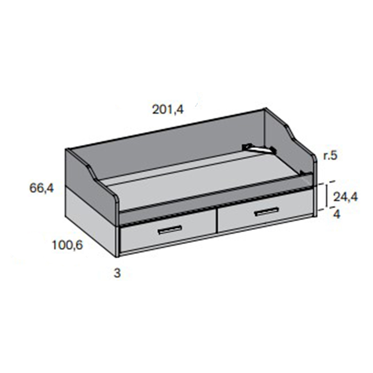 Cama nido  POINT 212