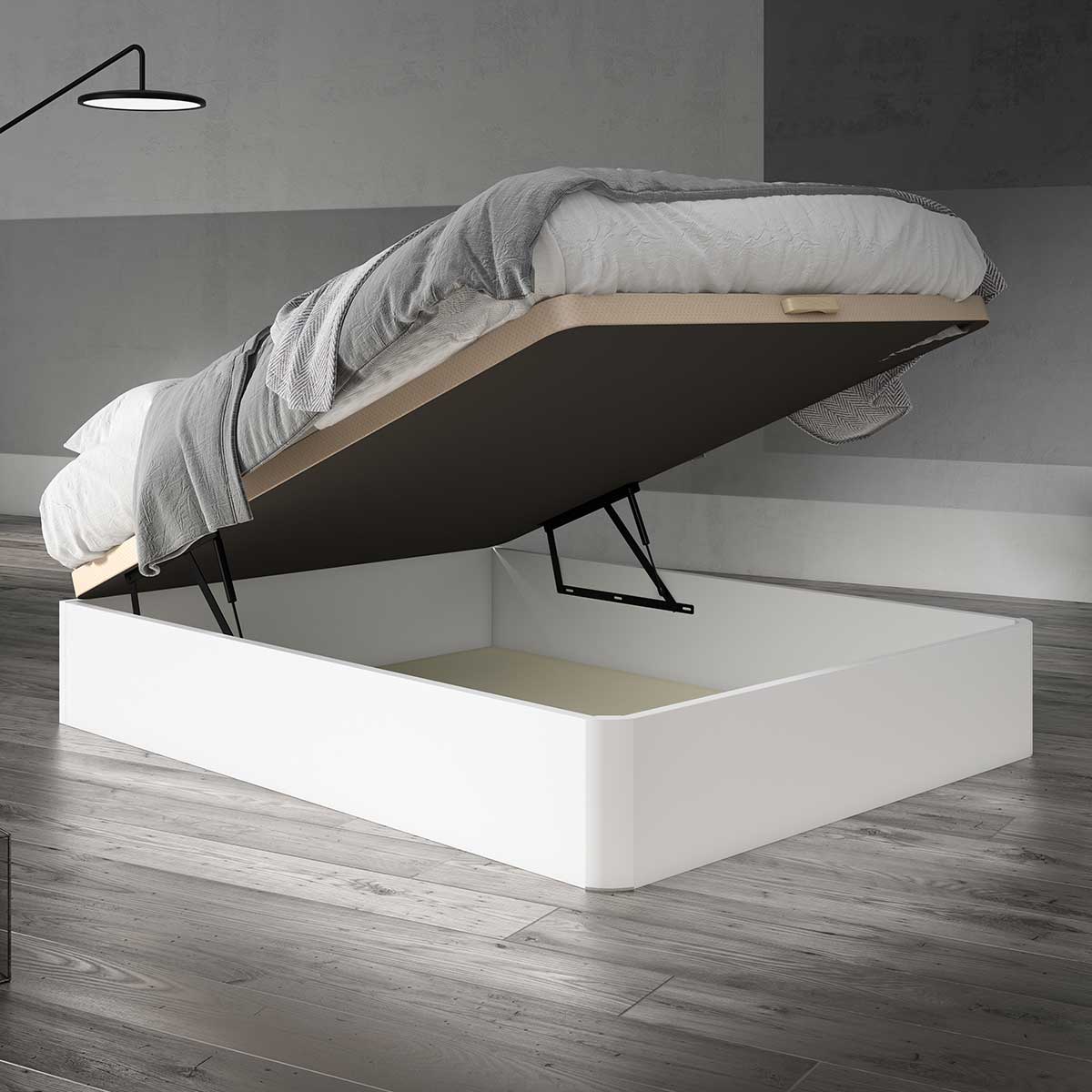 ROYAL SLEEP Canapé Abatible (135x190) Montaje y Retirada de Usado, Gran  Capacidad, Tapa 3D Transpirable, Color Natural : : Hogar y cocina