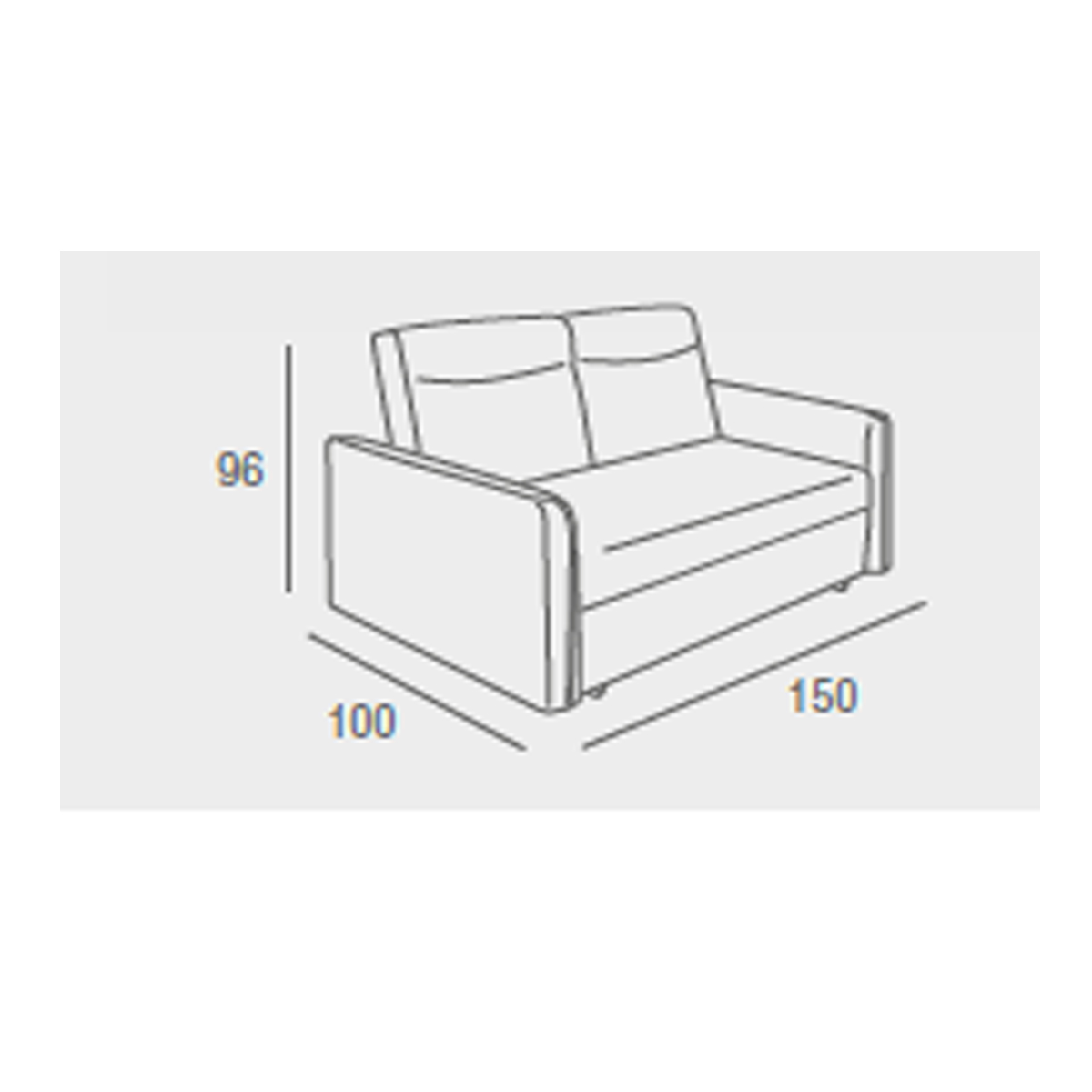 Sofá cama moderno BALI