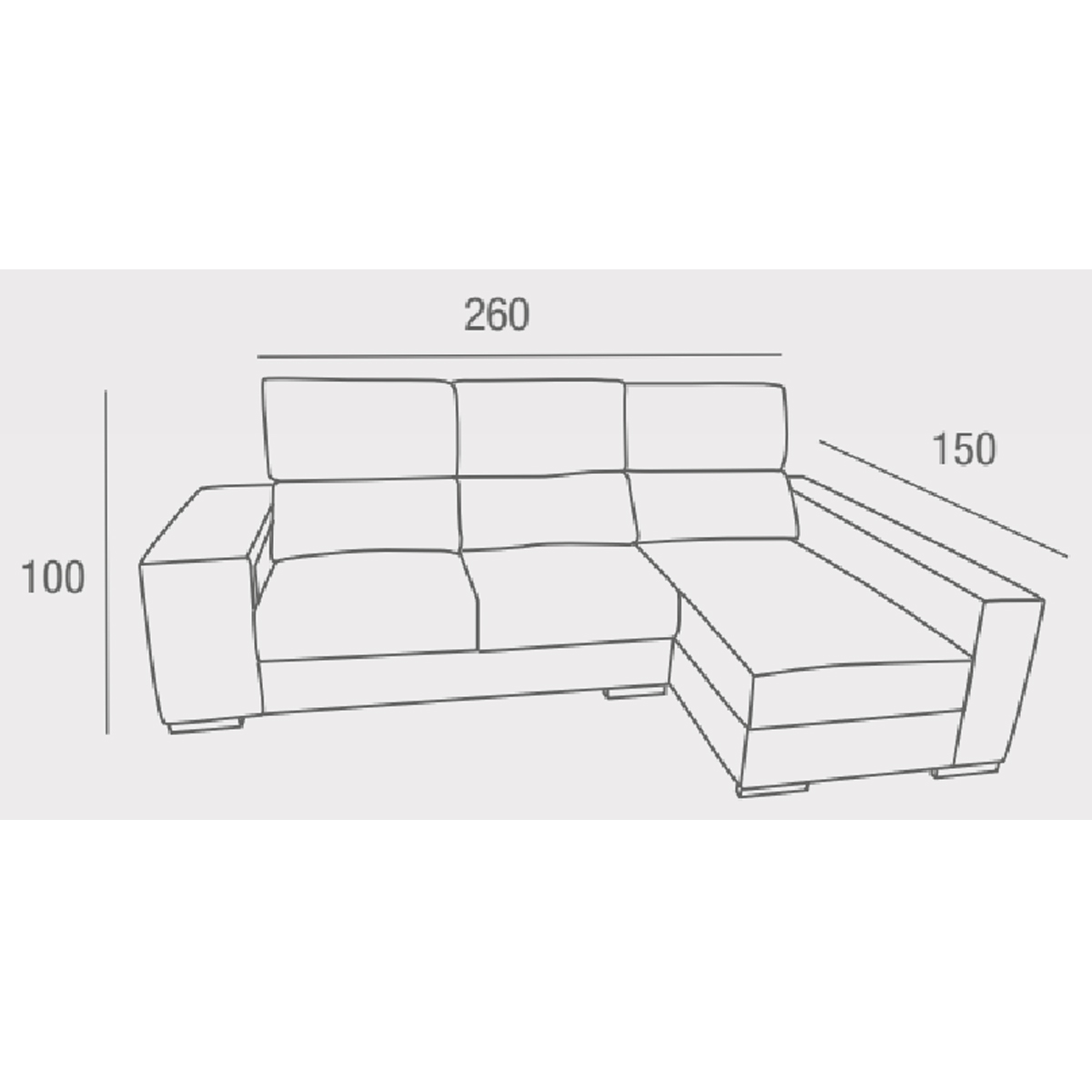 Chaiselongue LANZAROTE