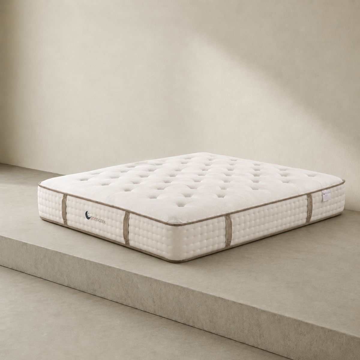 Colchón muelle ensacado y visco domotex® BOSTON