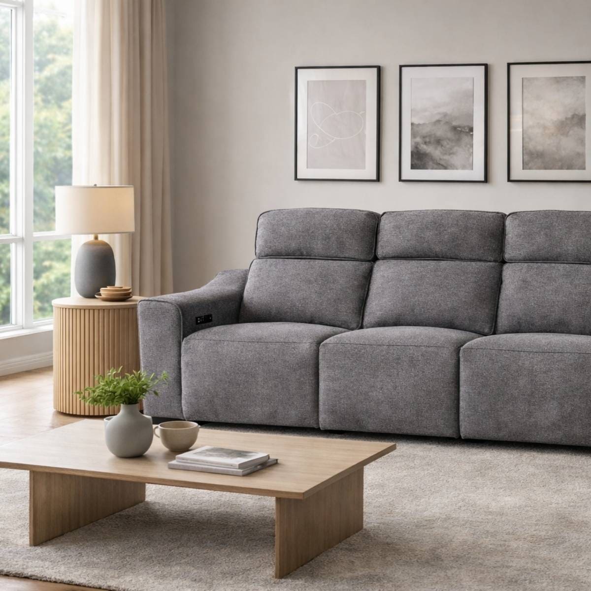 Sofá eléctrico 3 plazas maxi KENZO