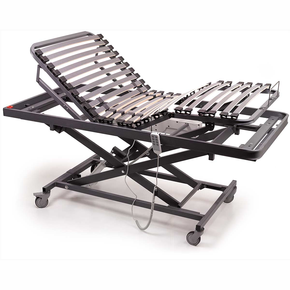 Pack somier articulado con elevador y colchón con funda SUNNY