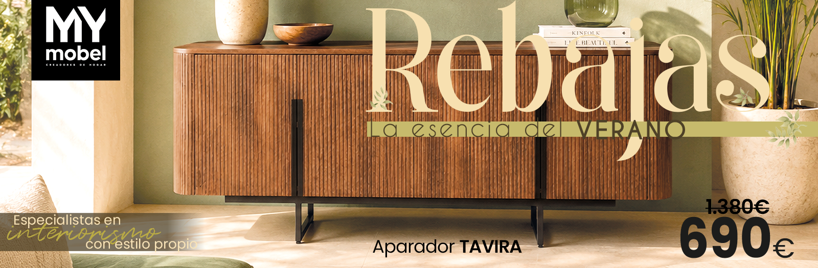 Rebajas. La esencia del verano. margin-left= 3 em