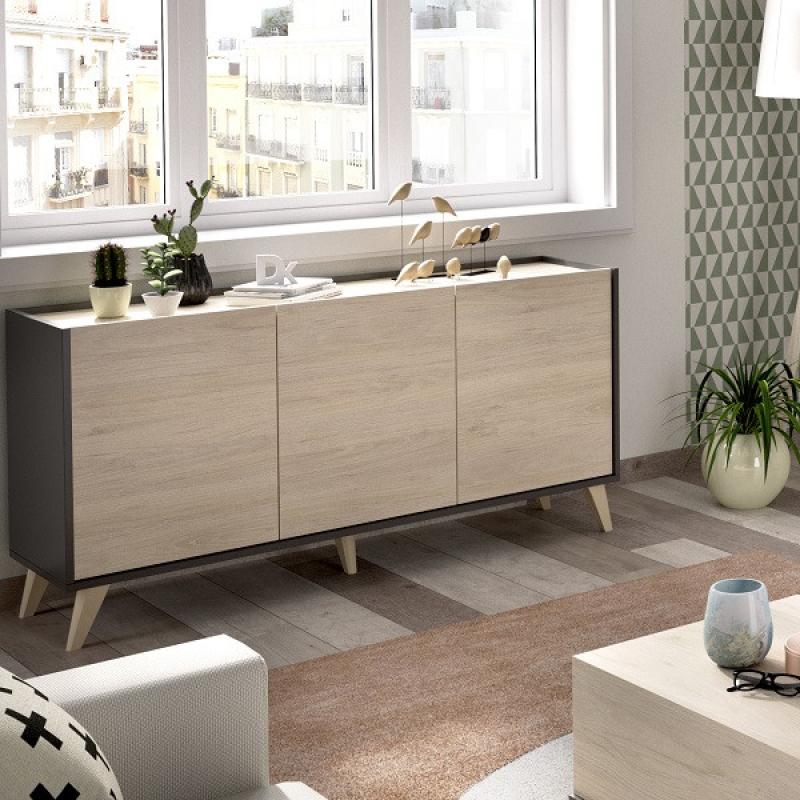 Aparador con 3 puertas OTO