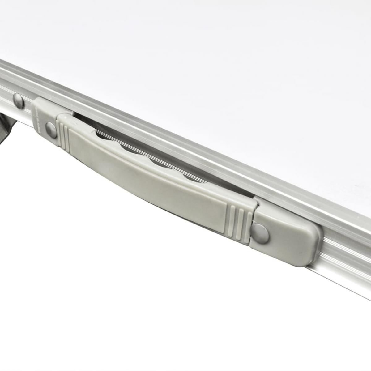 Mesita plegable de aluminio camping 180 x 60 cm