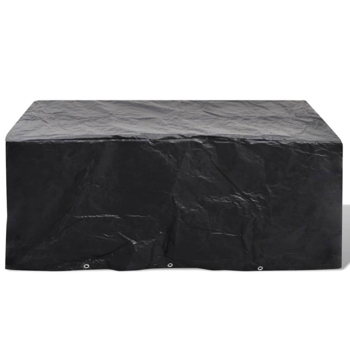 Cubierta para muebles de jardín 8 ojales 240x140x90 cm