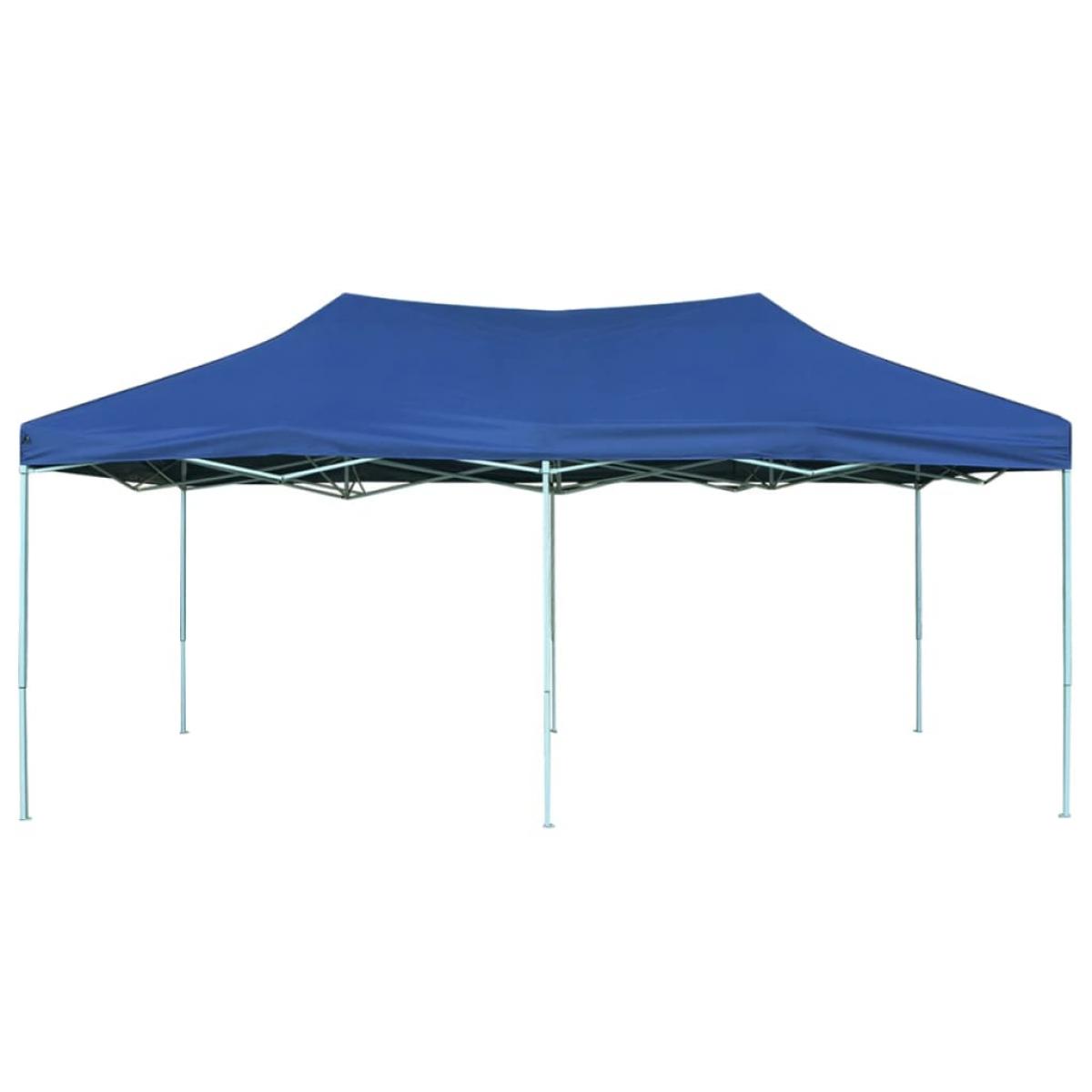 Carpa pleglable Pop-up 3x6 m azul