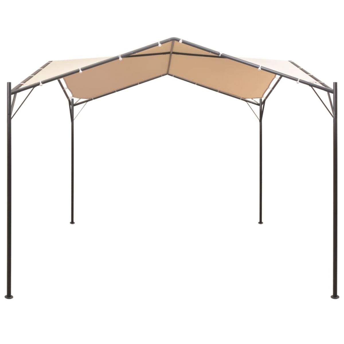 Cenador carpa 3x3 m de acero beige