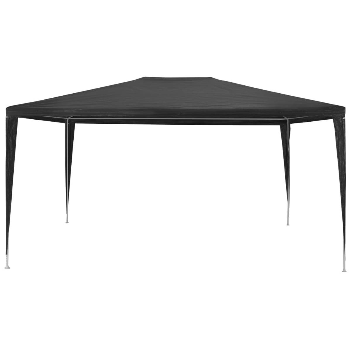 Carpa para fiestas PE gris antracita 3x4 m