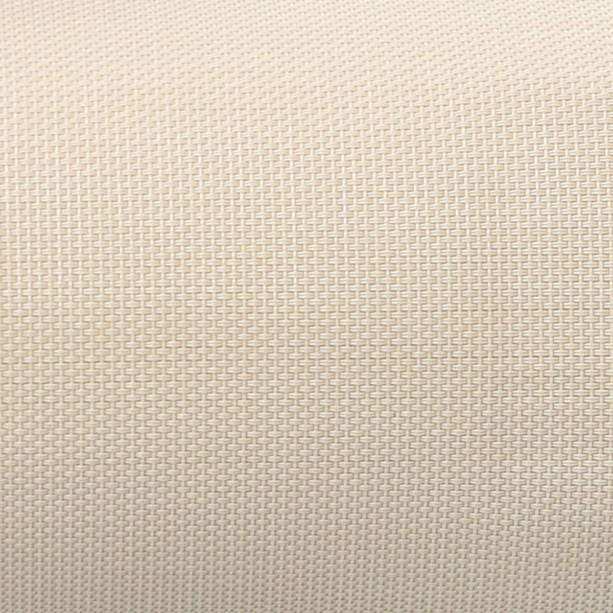 Reposacabezas de silla de jardín textilene crema 40x7,5x15 cm