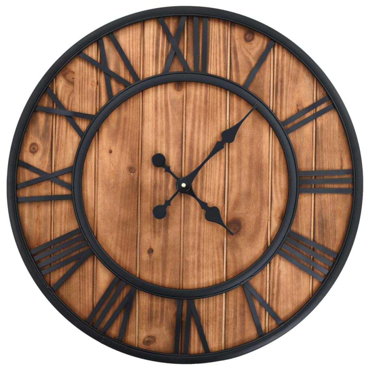 Reloj de pared madera vintage outlet