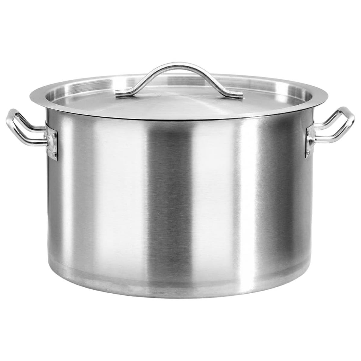 Cacerola de acero inoxidable 24 L 36x24 cm