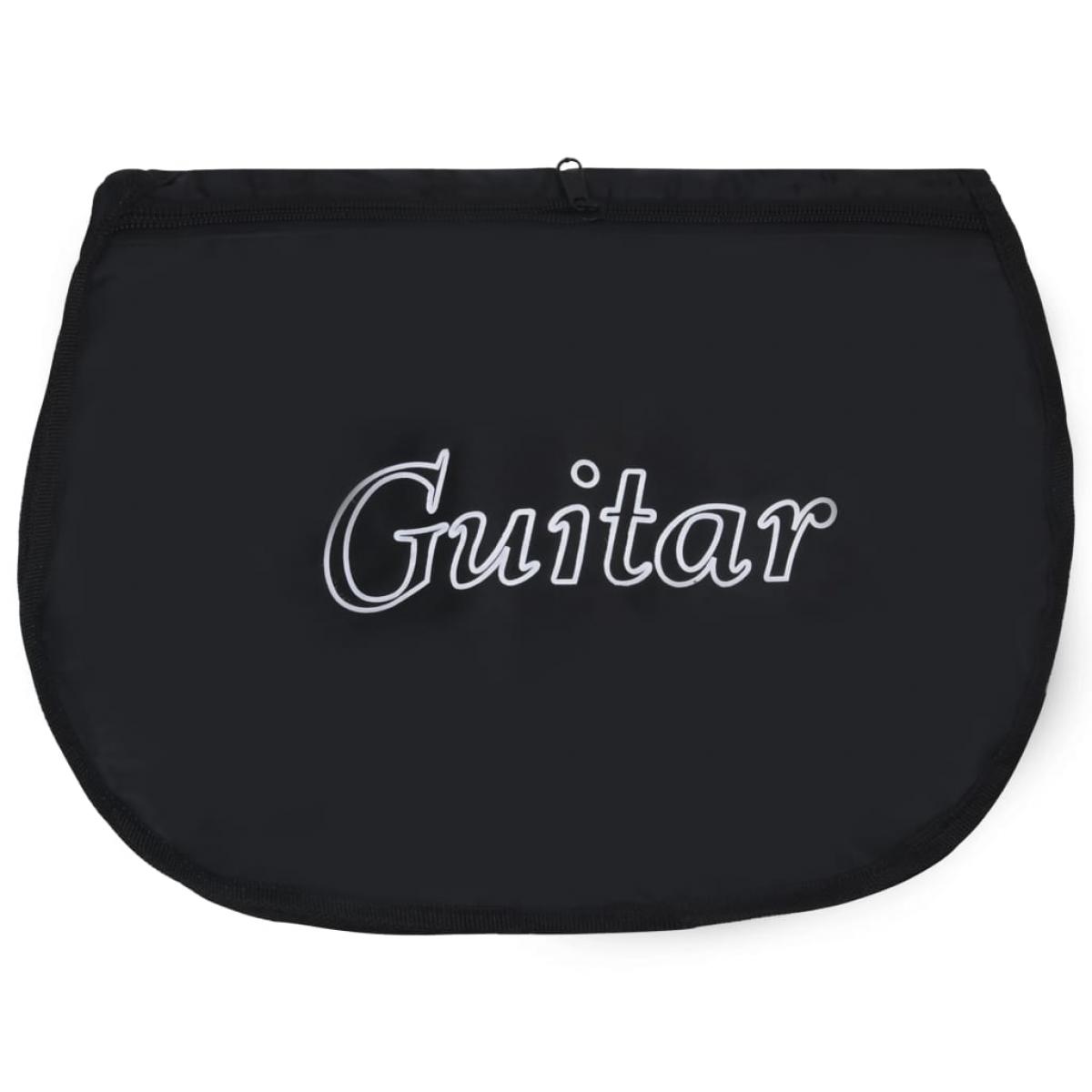 Funda para guitarra clásica 4/4 tela negro 100x37 cm