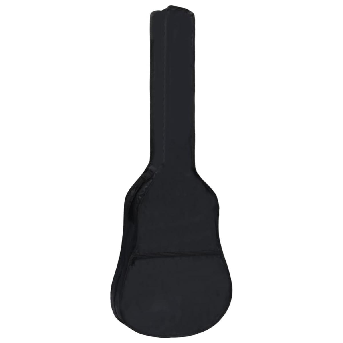 Funda para guitarra clásica 1/2 tela negro 94x35 cm