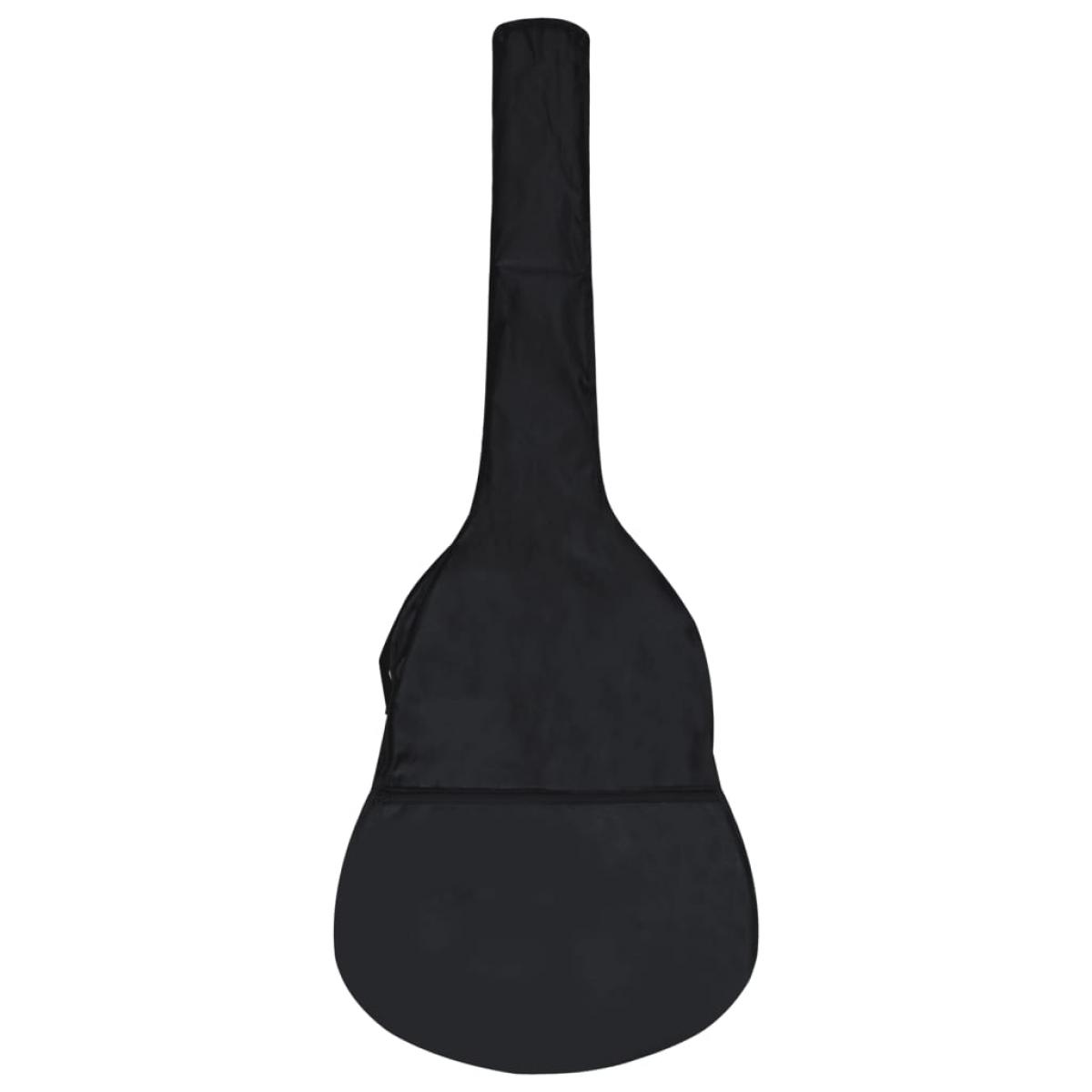 Funda para guitarra clásica 1/2 tela negro 94x35 cm