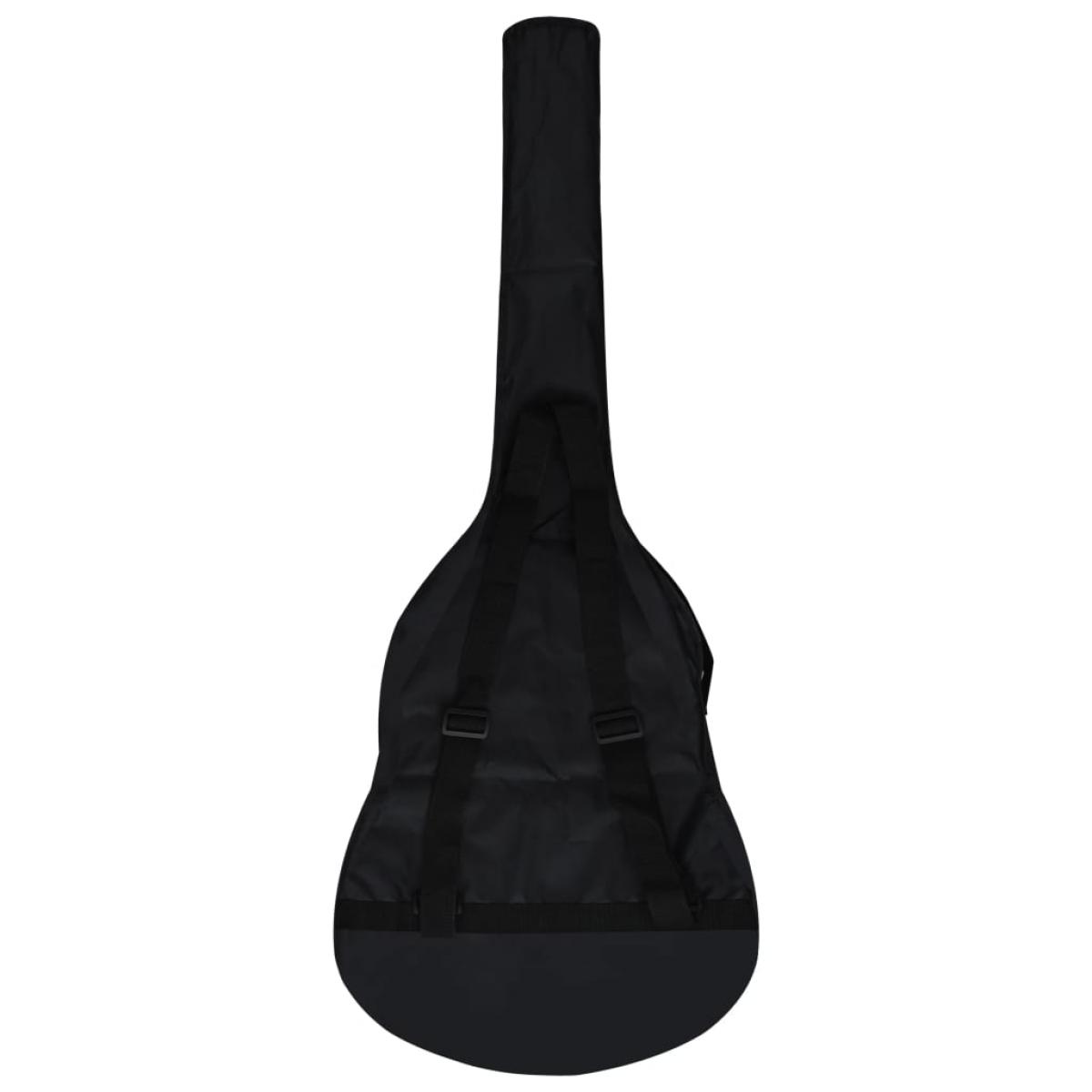 Funda para guitarra clásica 1/2 tela negro 94x35 cm
