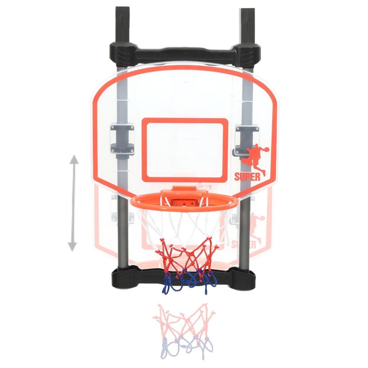 Juego de baloncesto infantil para puerta ajustable