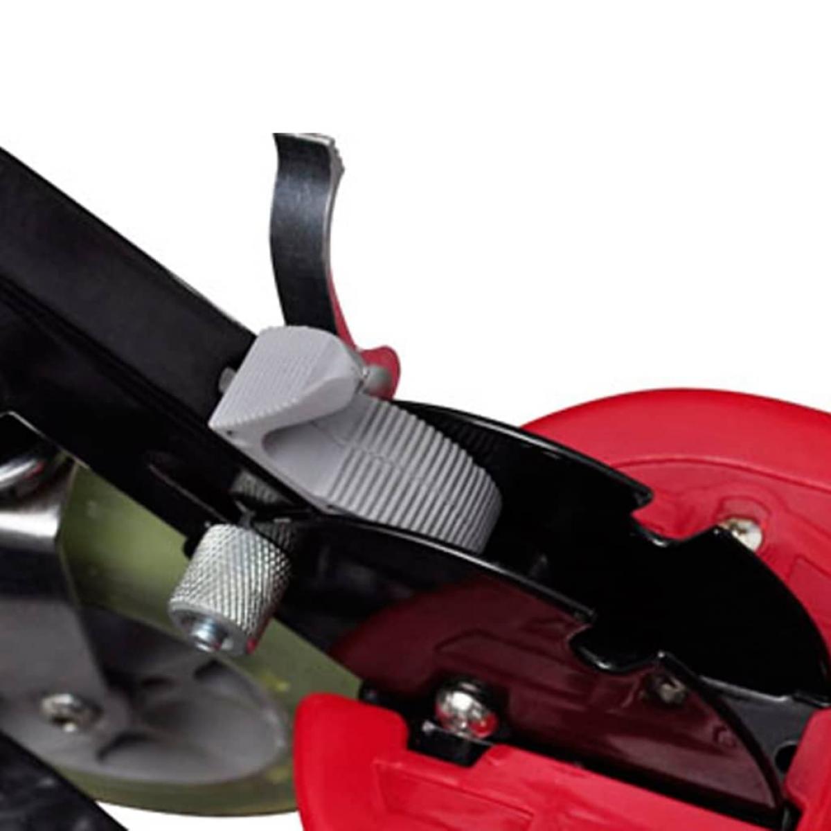 Patinete eléctrico con asiento 120 W rojo