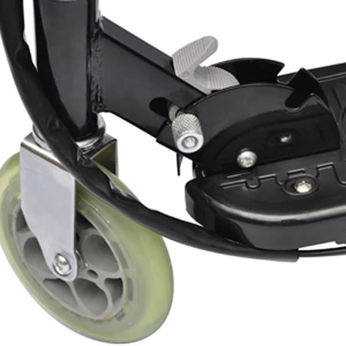 Patinete eléctrico con asiento 120 W negro