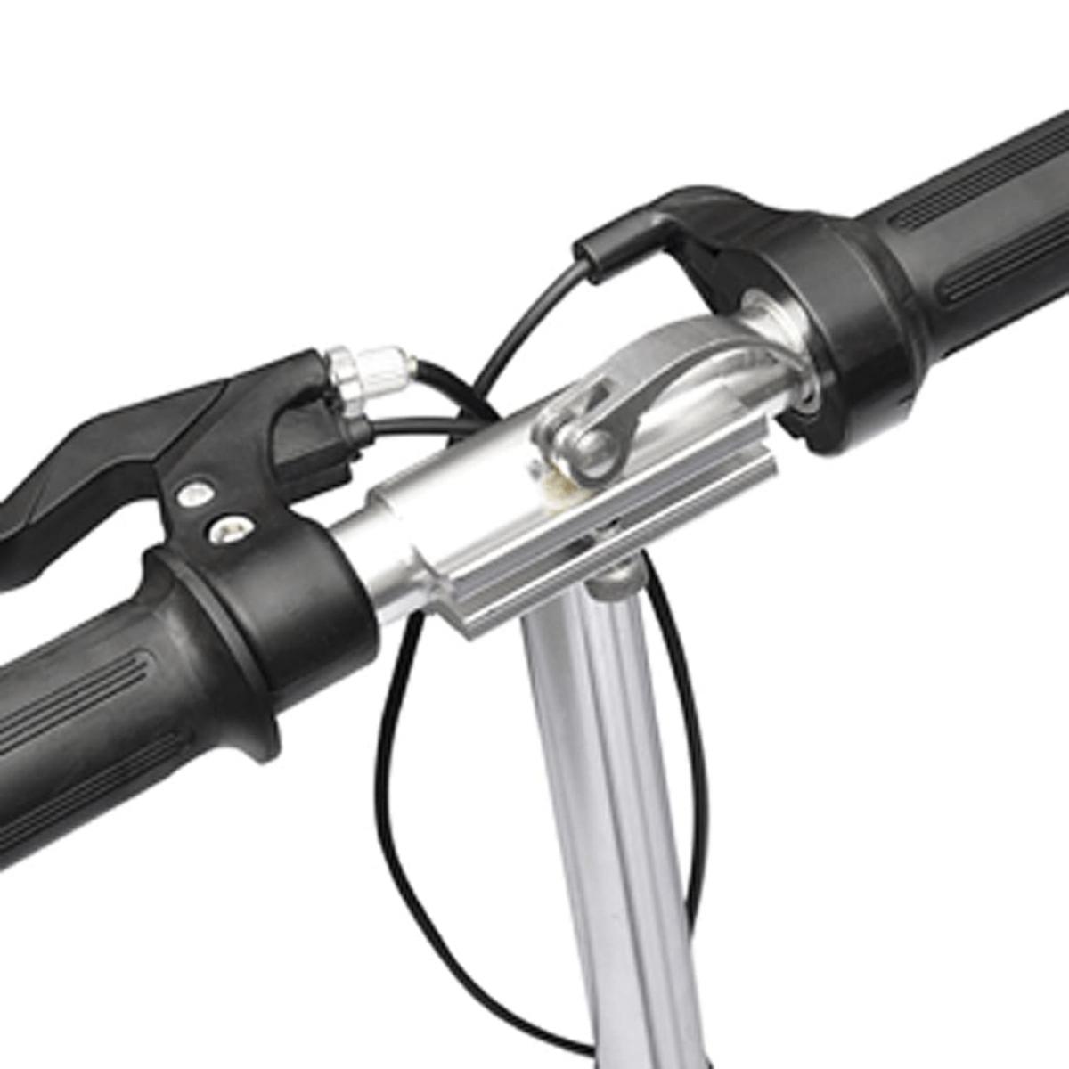 Patinete eléctrico con asiento 120 W negro