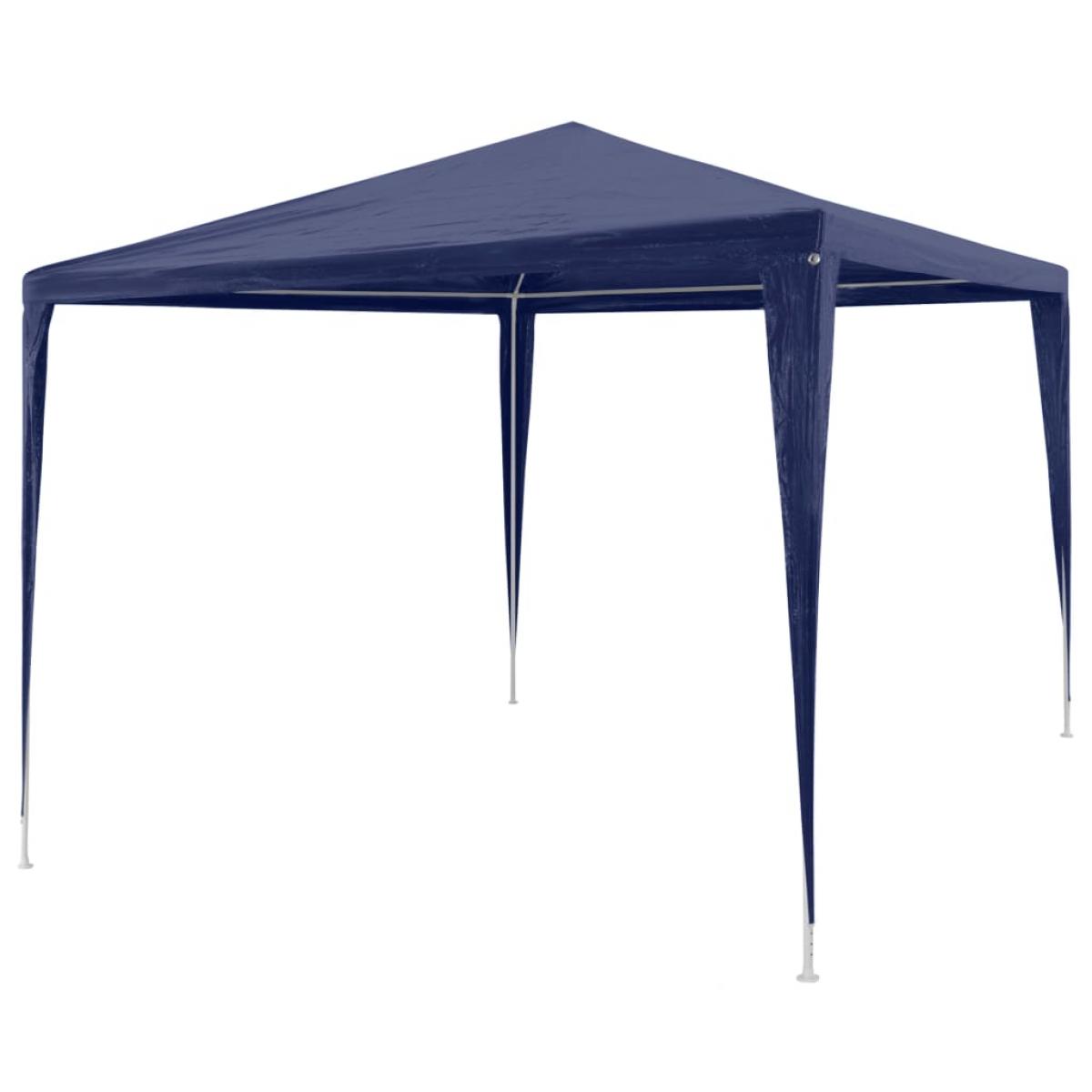 Carpa de fiestas azul 3x3