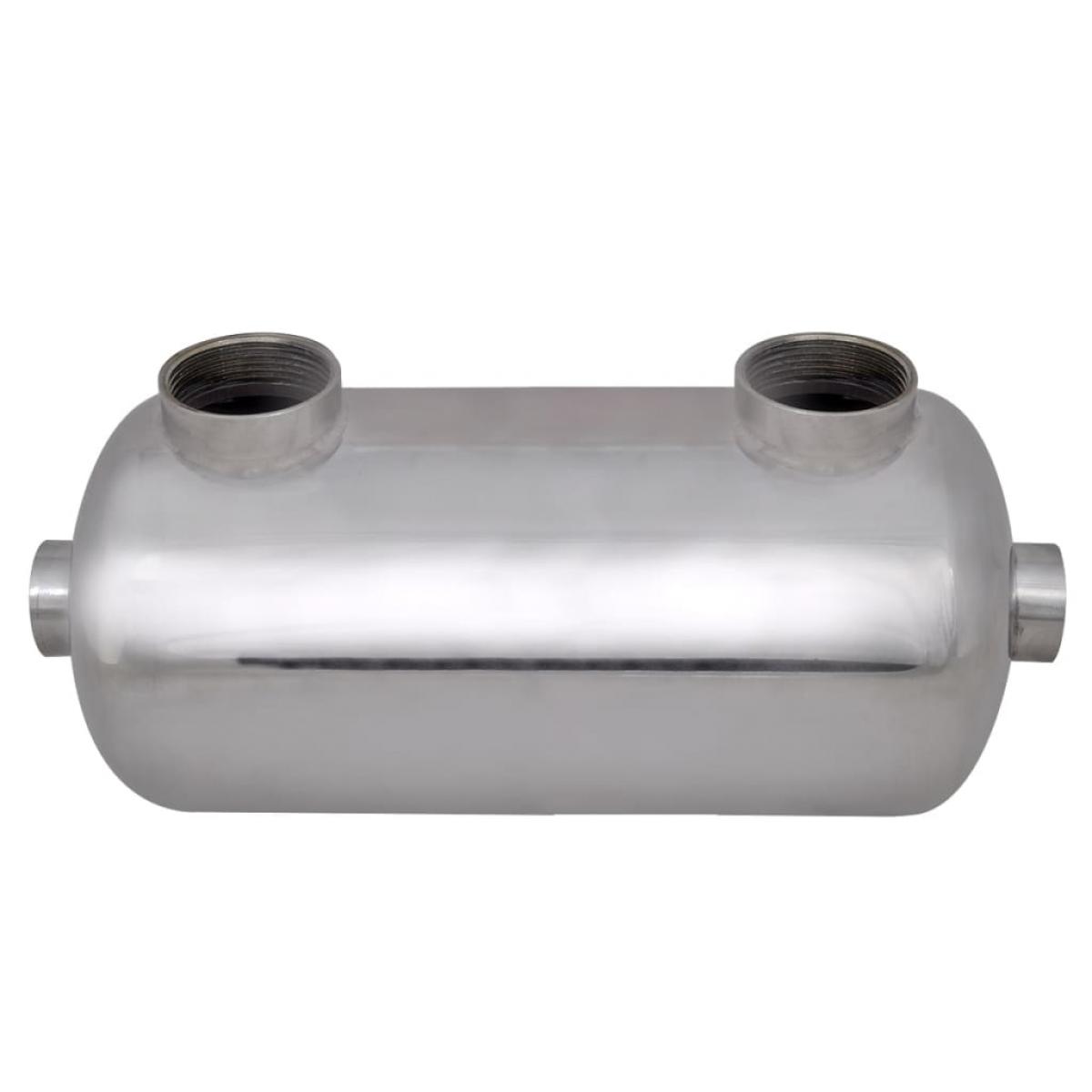 Intercambiador de calor para piscina, 355 x 134 mm, 40 kW