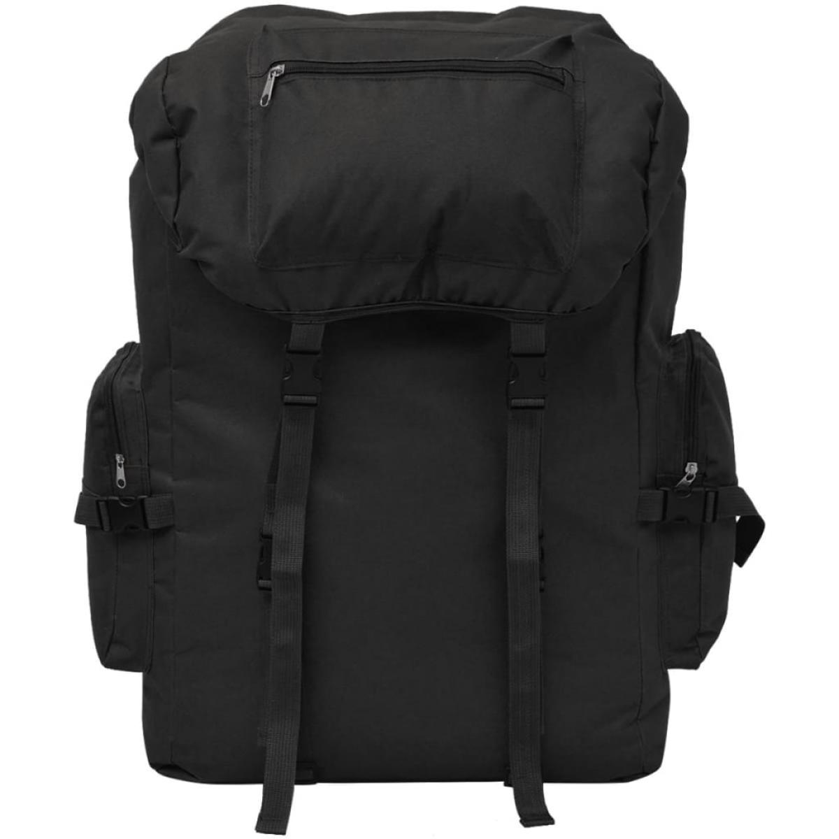 Mochila militar 65 L negra