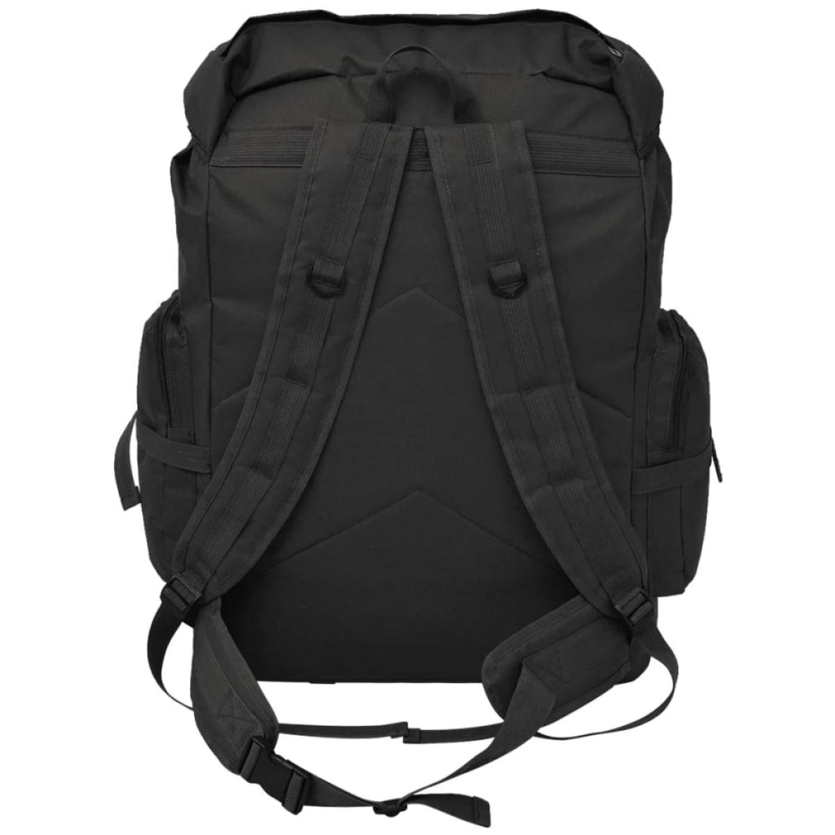 Mochila militar 65 L negra